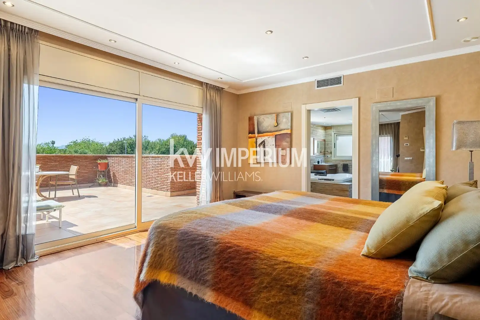 Bedroom of Houses for sale in Cambrils  with Air Conditioner, Private garden and Terrace