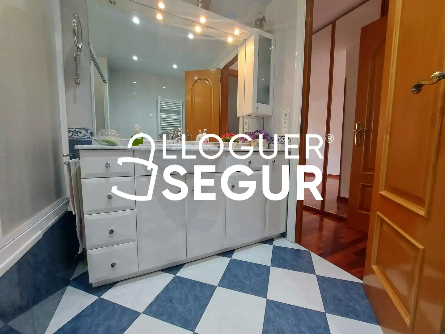 Cocina de Piso de alquiler en Barcelona con Aire acondicionado, Calefacción y Terraza