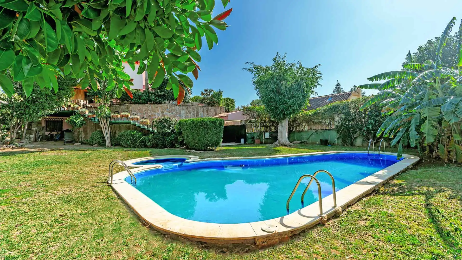 Garden of Houses for sale in Marbella  with Air Conditioner, Private garden and Terrace