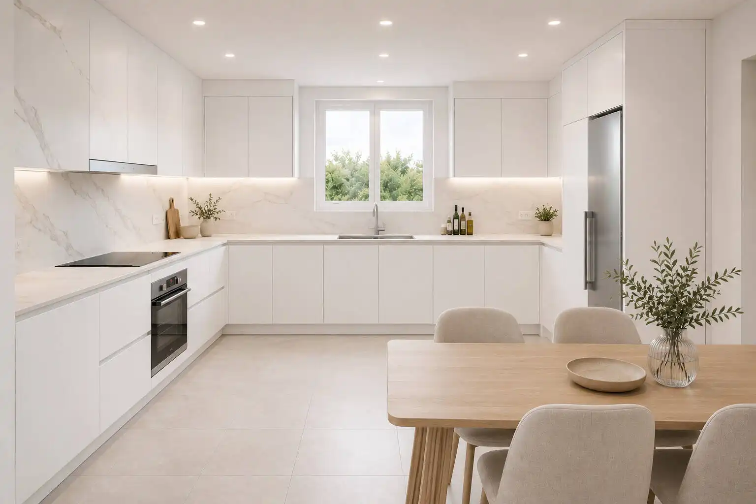 Cocina de Casa o chalet en venta en Mazarrón con Aire acondicionado, Jardín privado y Terraza