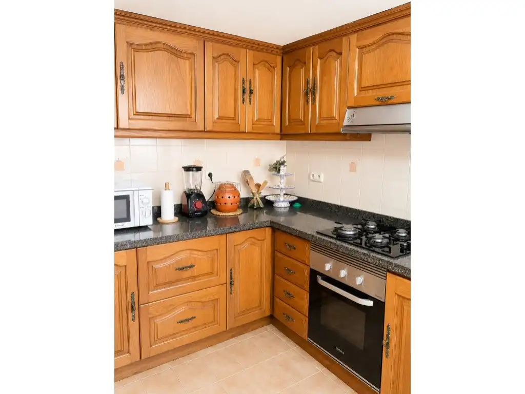 Cocina de Casa o chalet en venta en Benidorm con Aire acondicionado, Piscina y Amueblado
