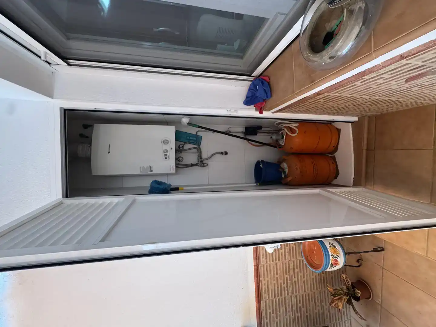 Terraza de Casa adosada en venta en Monesterio con Parquet, Amueblado y Horno