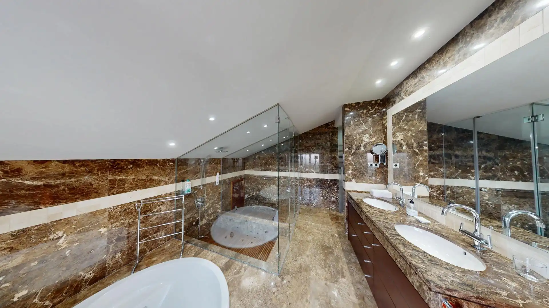 Baño de Casa o chalet en venta en Pedrezuela con Calefacción, Jardín privado y Terraza