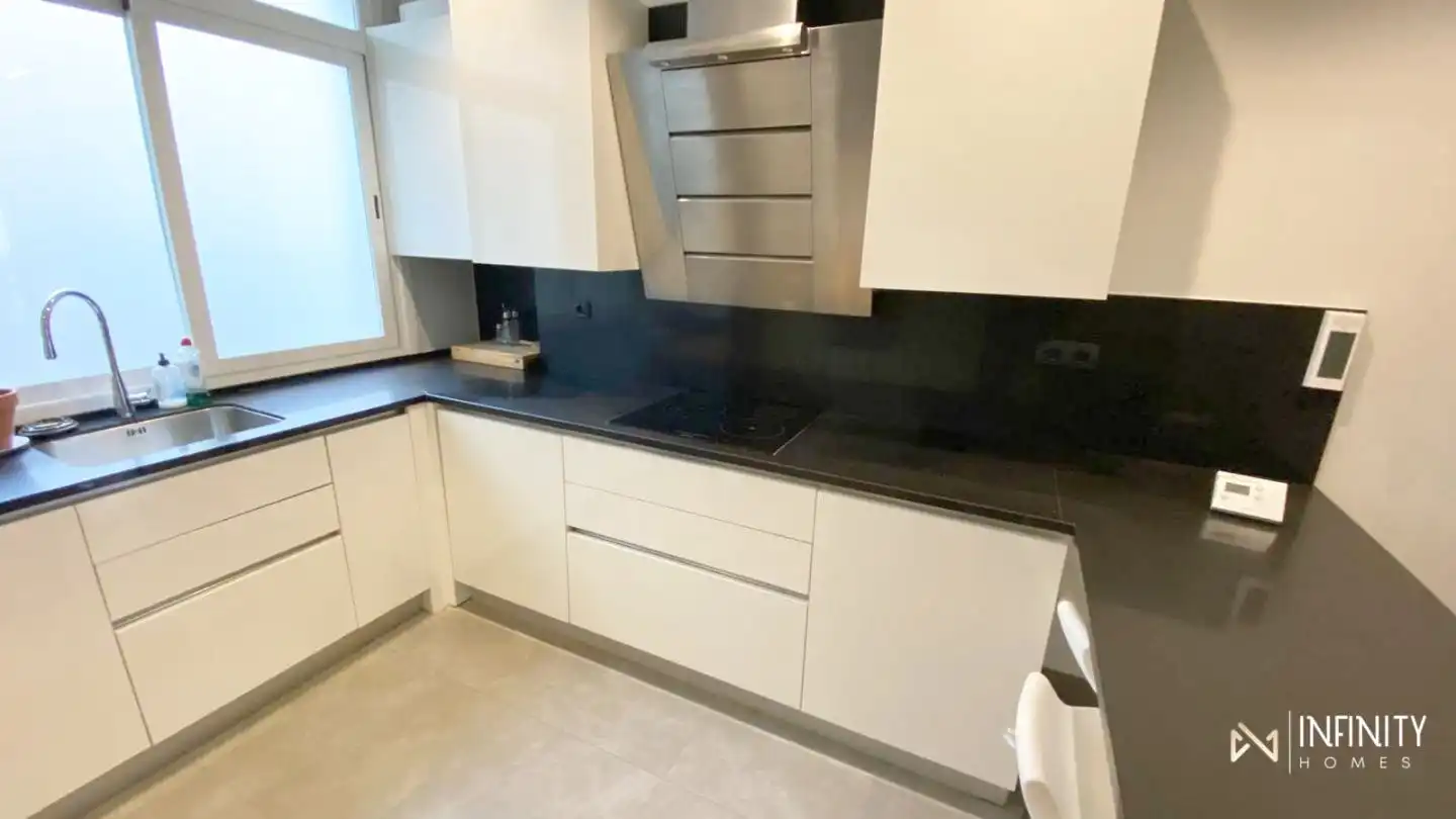 Cocina de Piso de alquiler en Bilbao  con Calefacción, Terraza y Balcón
