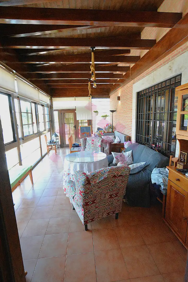 Terrassa de Casa o xalet en venda en Ciudad Real amb Aire condicionat, Calefacció i Jardí privat