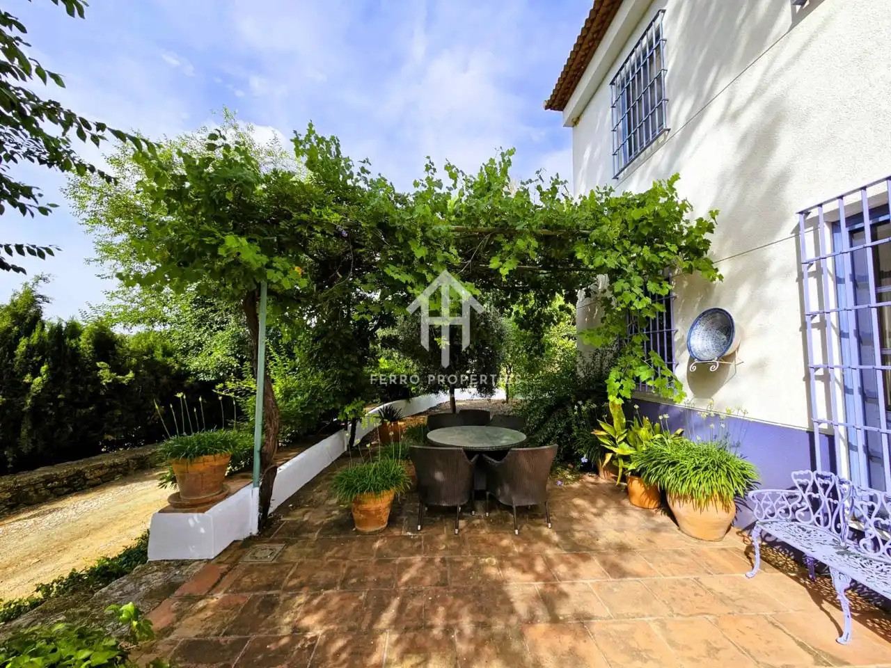 Garden of Houses for sale in Villanueva de Tapia  with Air Conditioner, Heating and Private garden