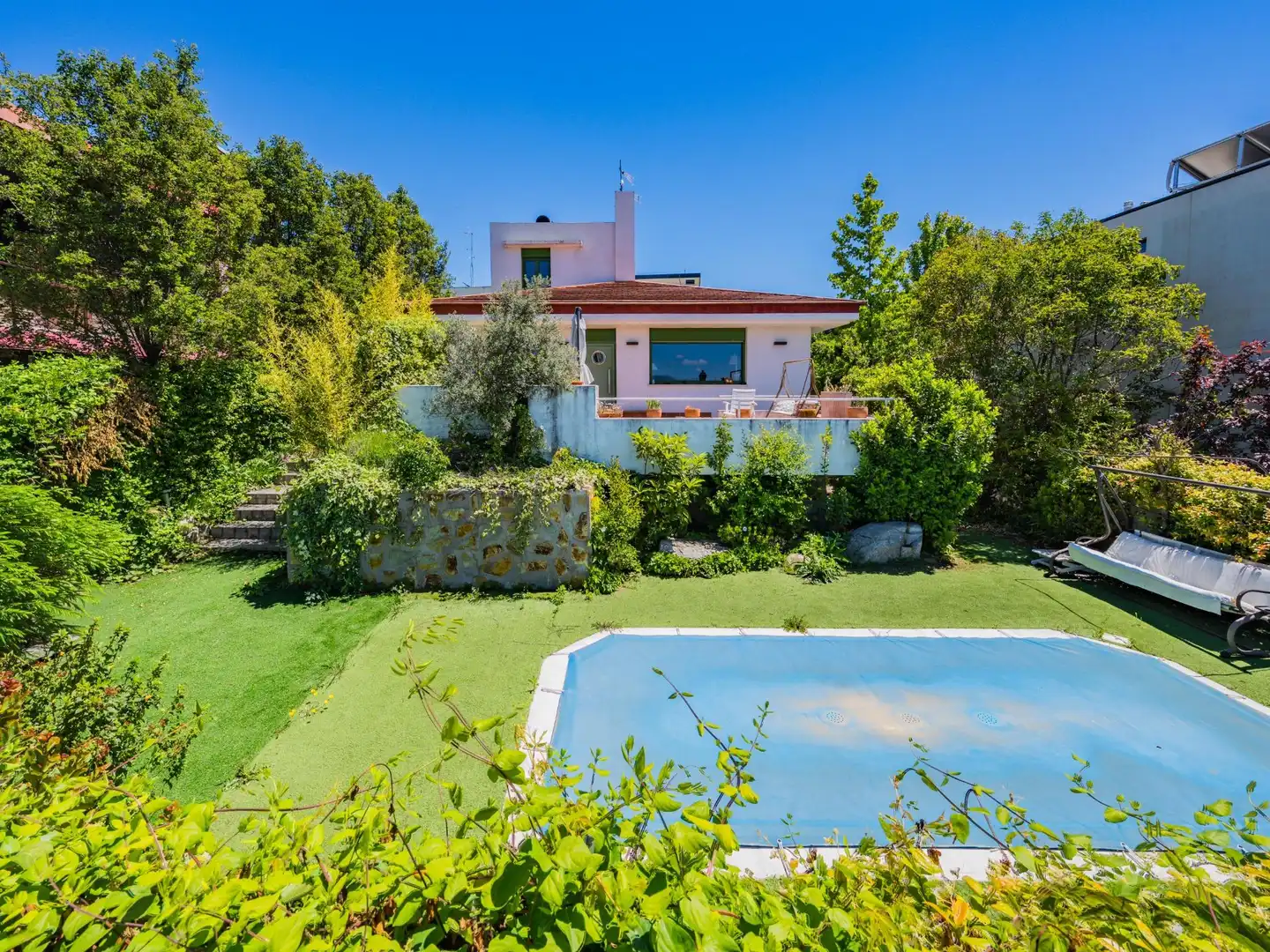 Jardín de Casa o chalet en venta en Torrelodones con Calefacción, Jardín privado y Terraza