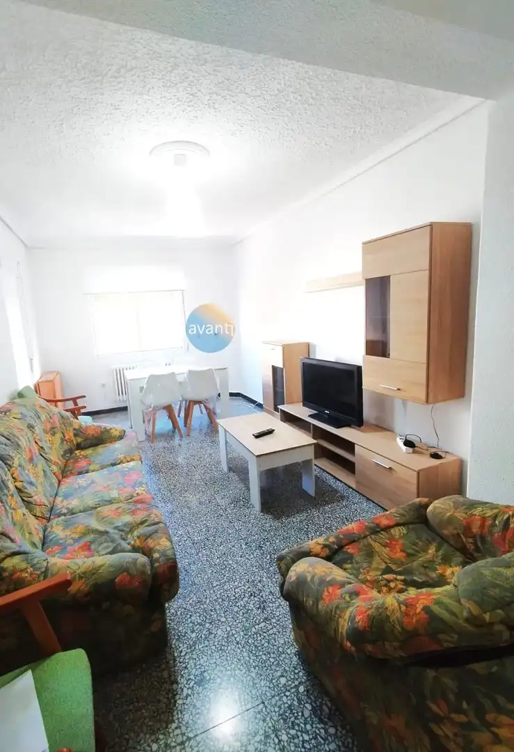 Sala de estar de Piso de alquiler en Salamanca con Calefacción, Terraza y Amueblado