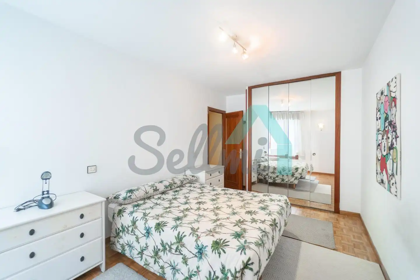 Bedroom of Flat for rent in Oviedo   with Heating, Parquet flooring and Terrace