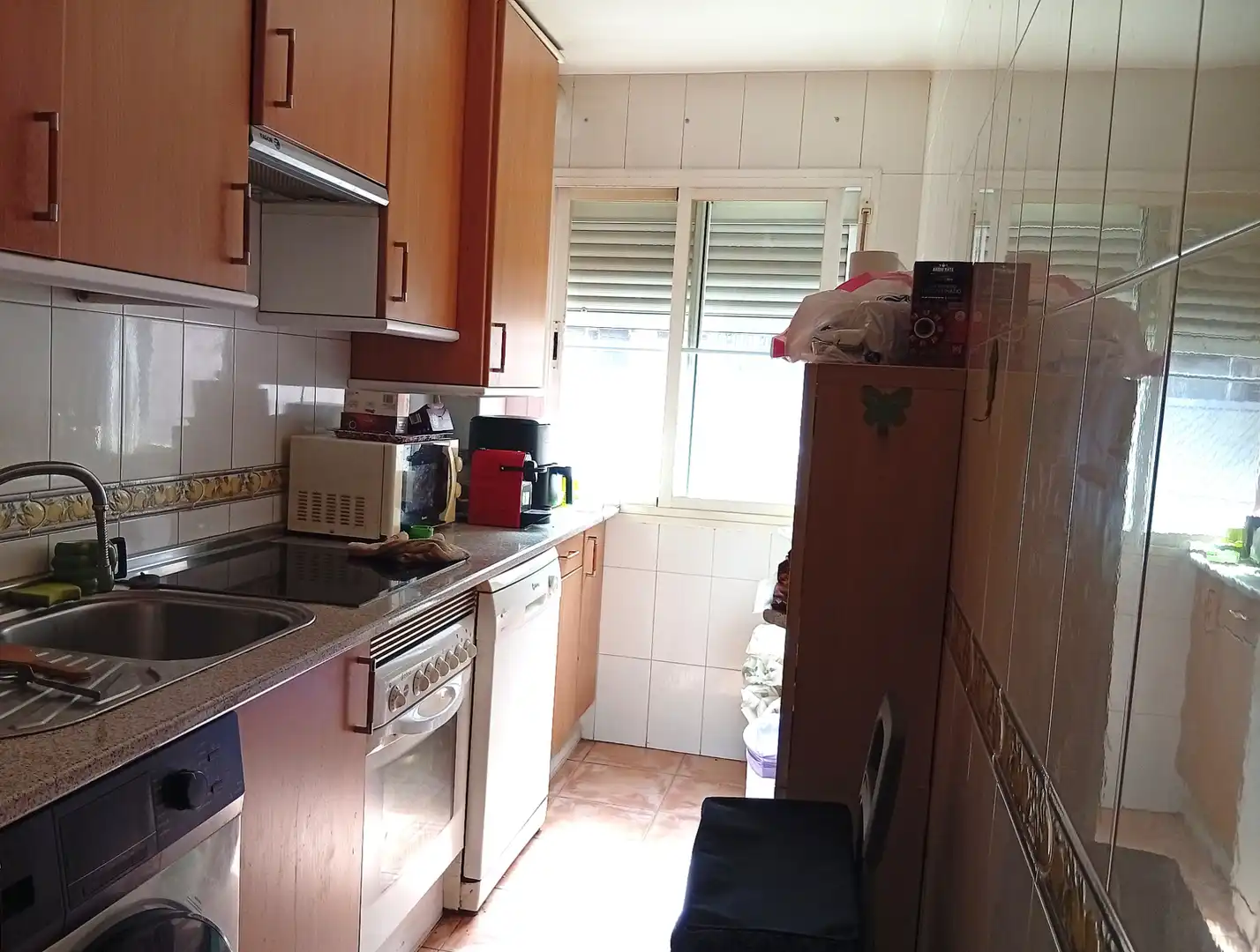 Kitchen of Flat for sale in Madrid  with Air Conditioner, Heating and Parquet flooring