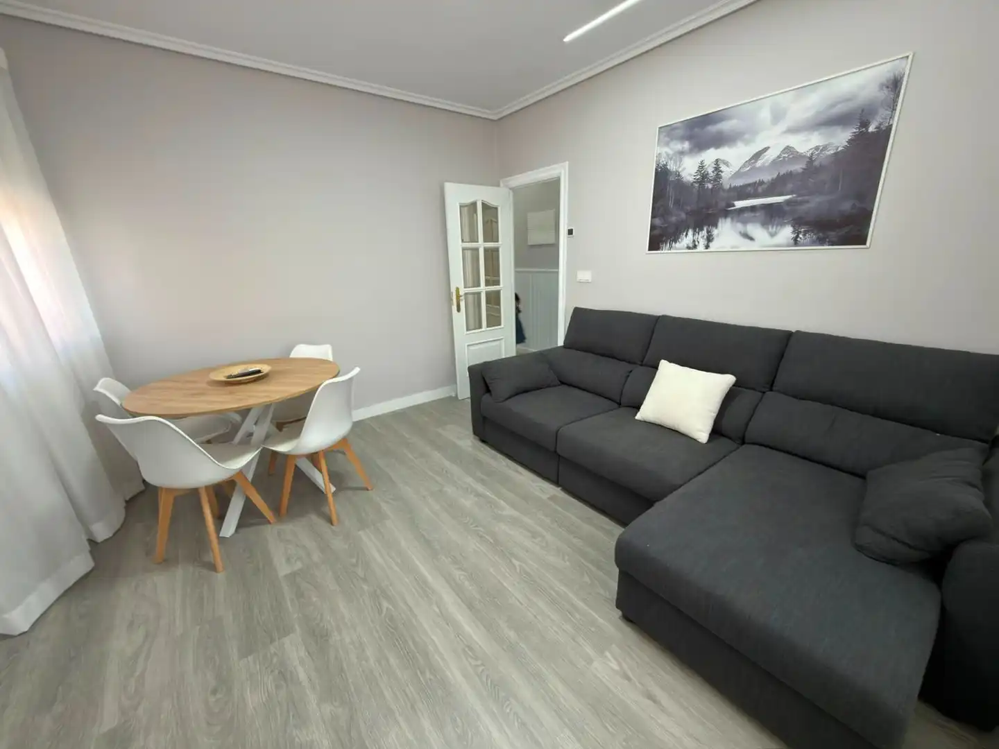 Living room of Houses for rent in Palencia  with Heating, Terrace and Storage room