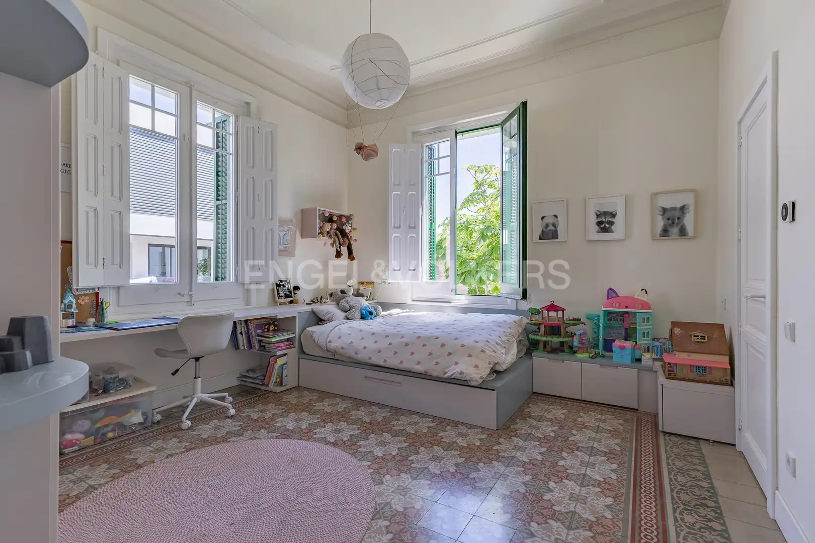 Bedroom of Houses for rent in Sant Cugat del Vallès  with Air Conditioner, Heating and Private garden