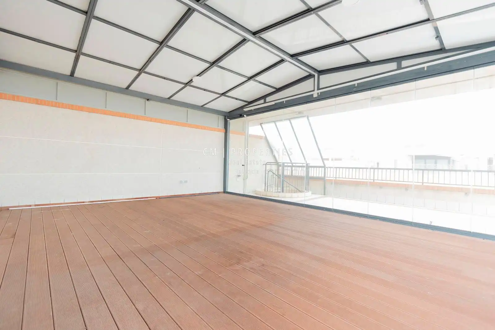 Terraza de Ático de alquiler en Alboraya con Aire acondicionado, Calefacción y Parquet