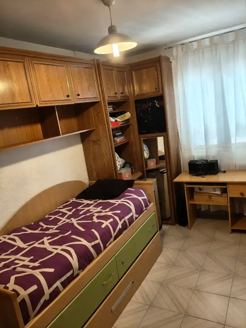 Bedroom of Flat for rent in Getafe  with Air Conditioner, Washing machine and Microwave