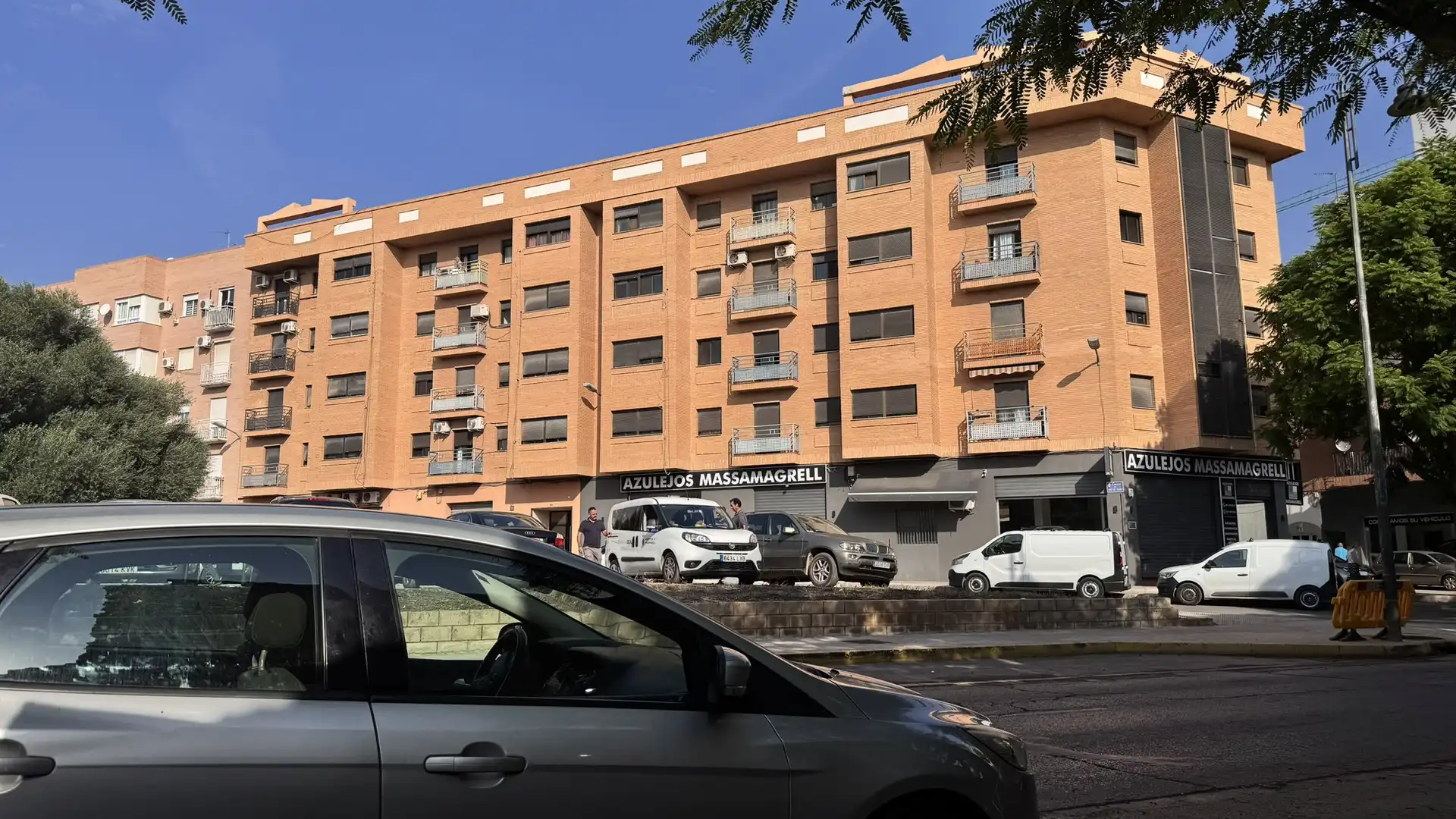 Vista exterior de Piso en venta en Massamagrell