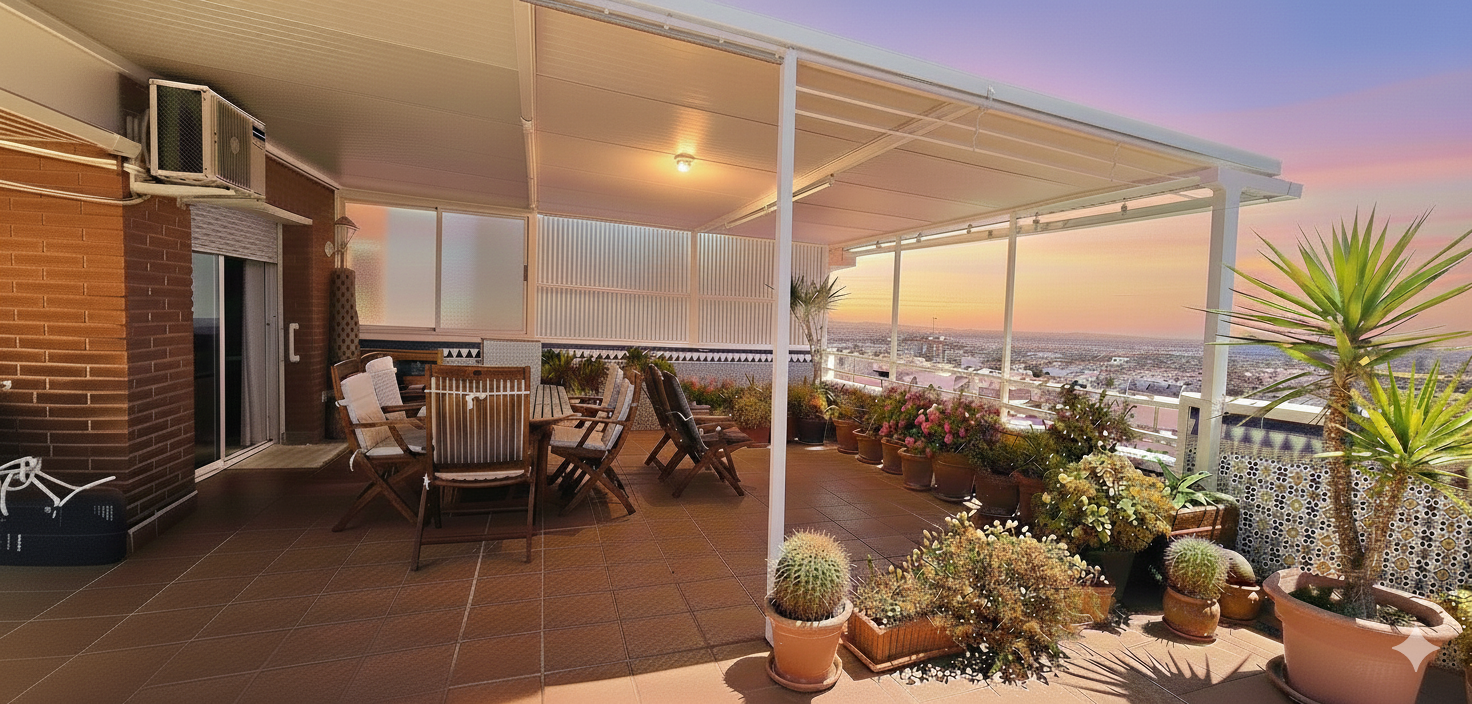 Terrassa de Àtic en venda en Viladecans amb Calefacció, Terrassa i Balcó