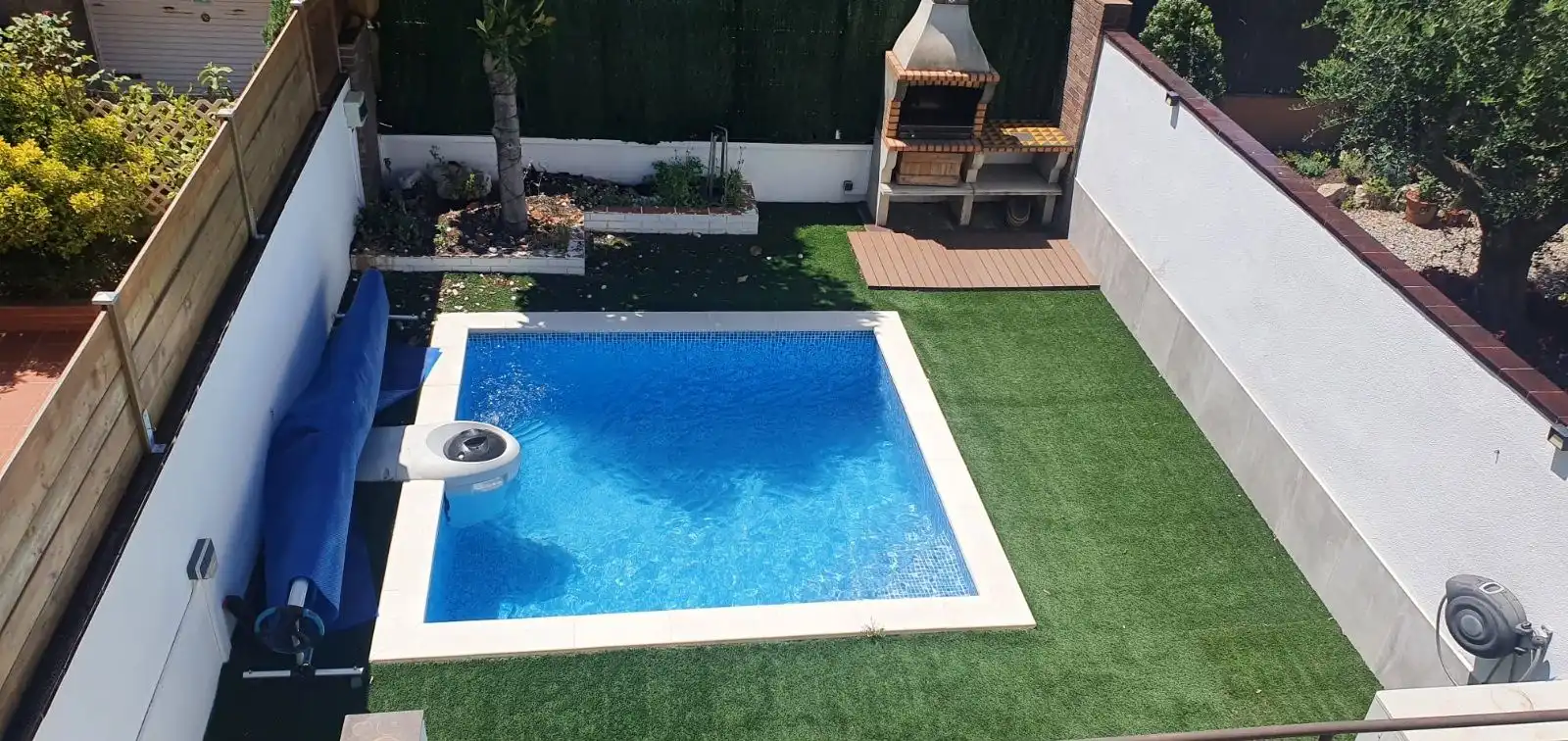 Piscina de Casa o xalet en venda en Sabadell amb Aire condicionat, Calefacció i Parquet