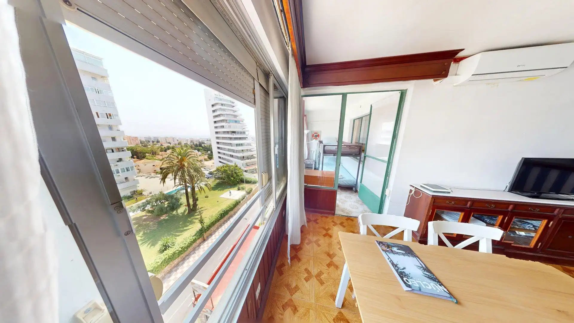 Bedroom of Flat for sale in Benalmádena  with Air Conditioner, Heating and Private garden