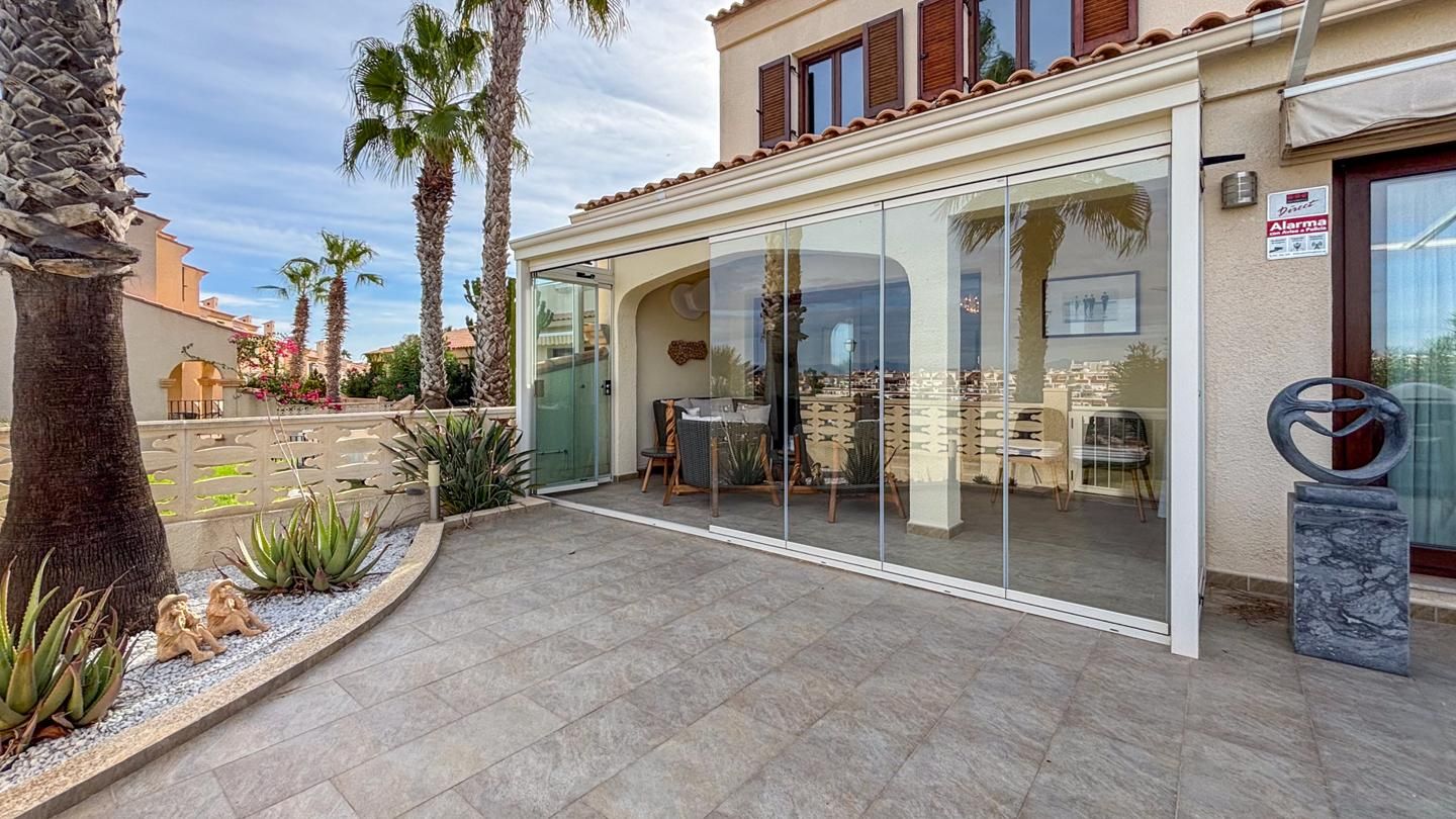 Terrassa de Casa o xalet en venda en Santa Pola amb Aire condicionat, Jardí privat i Terrassa