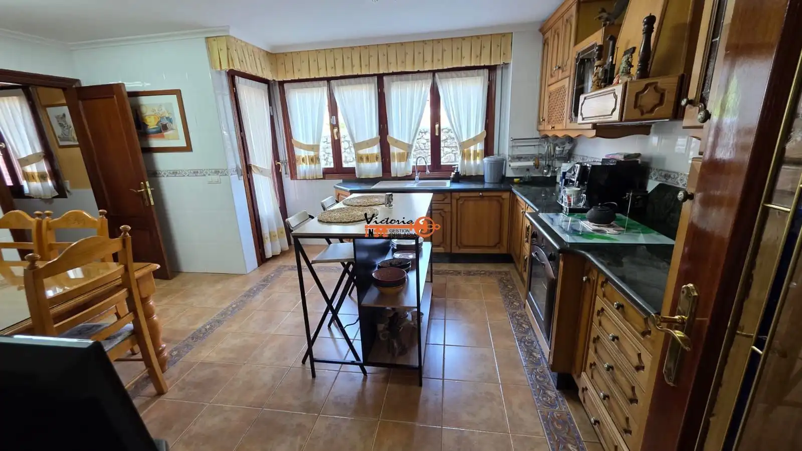 Cocina de Casa o chalet en venta en Guriezo con Calefacción, Jardín privado y Piscina