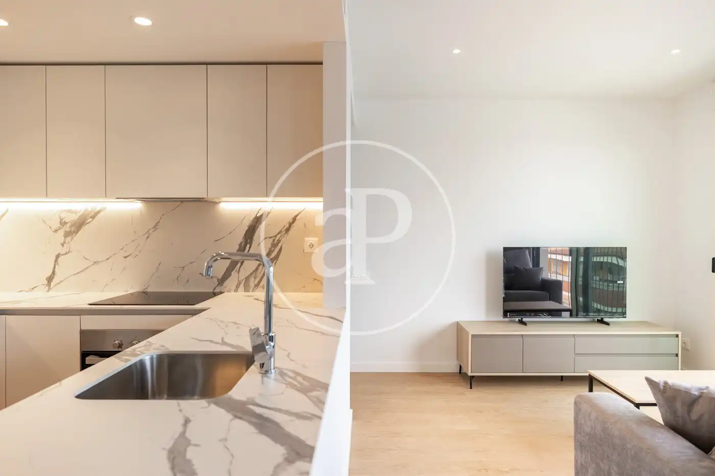 Kitchen of Flat for rent in Viladecans  with Air Conditioner, Heating and Terrace