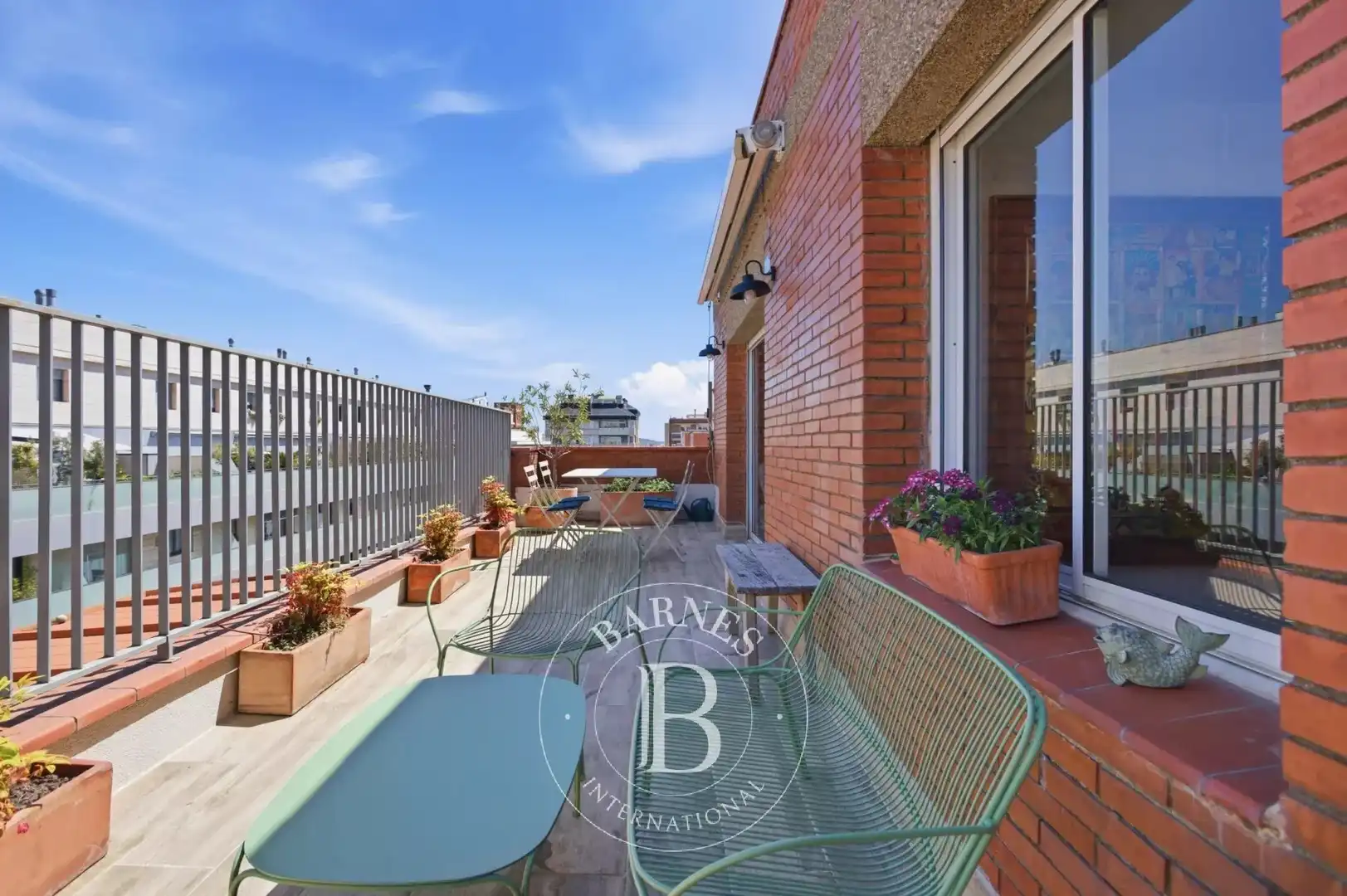 Terrasse von Dachboden zum Verkauf in Barcelona mit Klimaanlage, Heizung und Terrasse