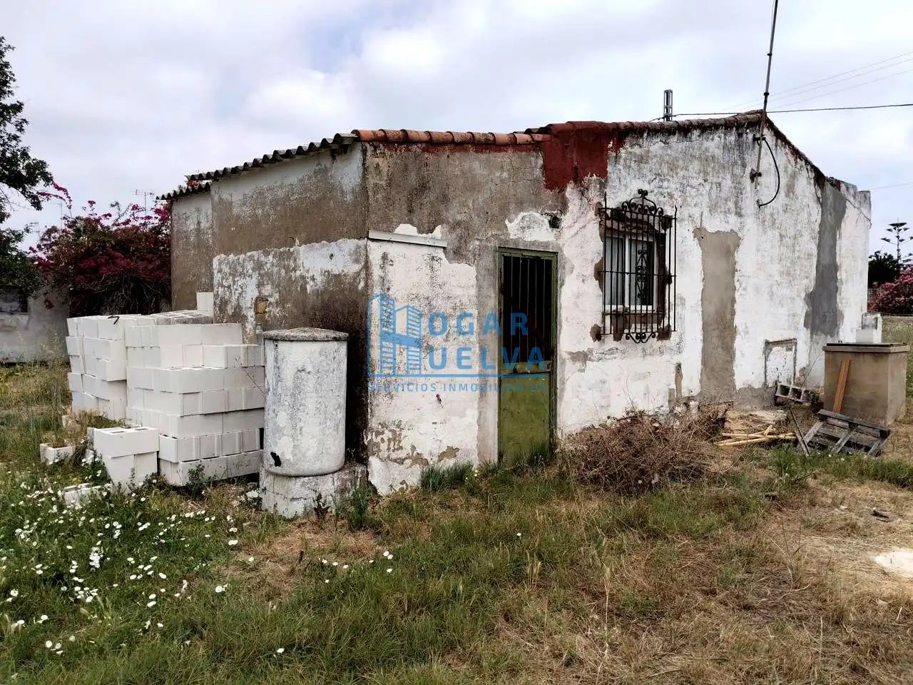 Exterior view of Houses for sale in Bonares  with Terrace