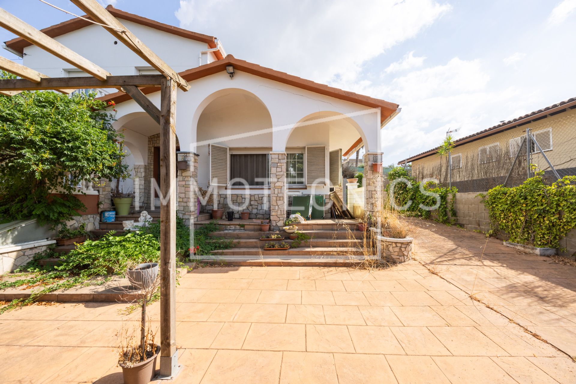 Vista exterior de Casa o xalet en venda en Santa Maria de Palautordera amb Calefacció, Jardí privat i Terrassa