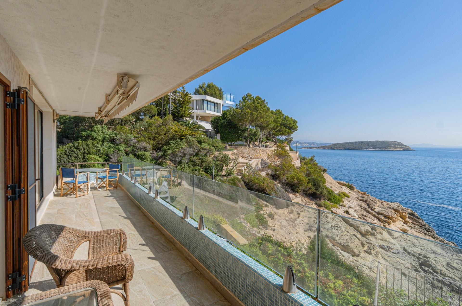 Terrassa de Apartament en venda en Calvià amb Aire condicionat, Jardí privat i Terrassa