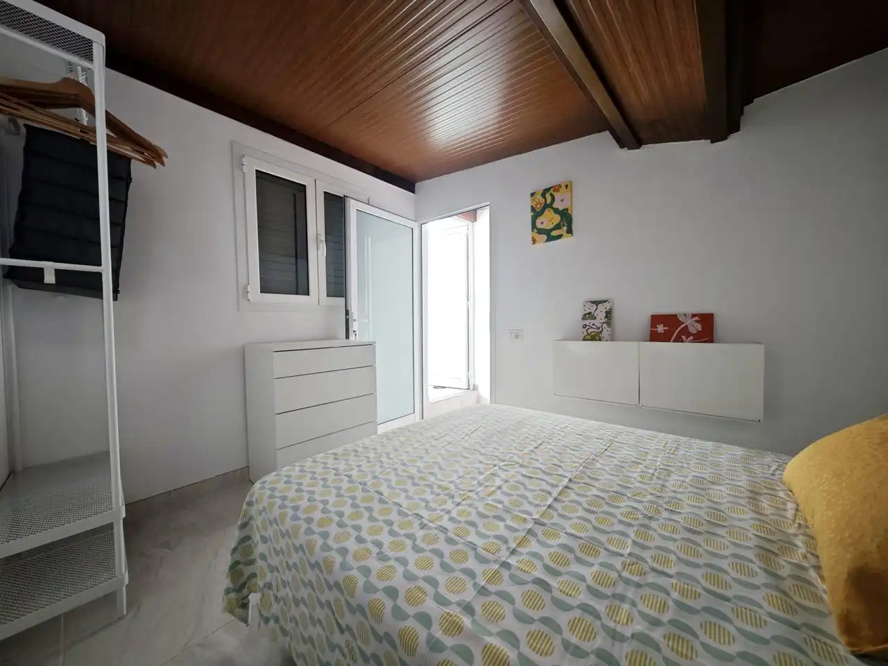 Bedroom of Flat for rent in San Bartolomé de Tirajana  with Air Conditioner, Terrace and Furnished