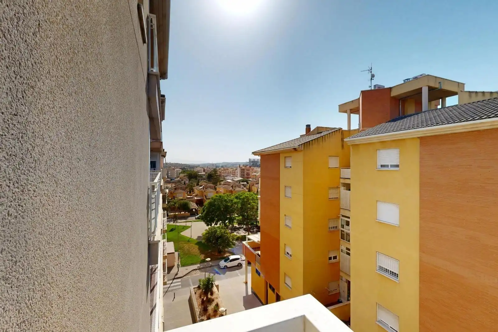 Vista exterior de Pis en venda en Murcia amb Aire condicionat, Calefacció i Jardí privat