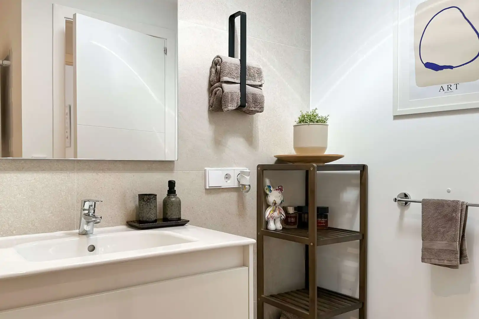 Bathroom of Houses for rent in Capdepera  with Air Conditioner, Terrace and Furnished