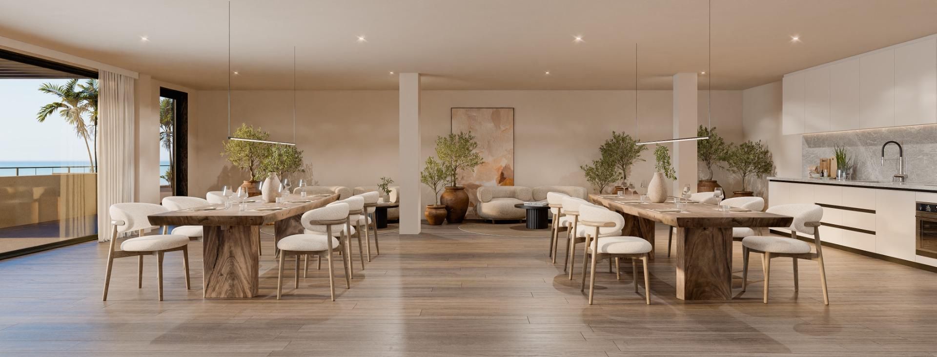 Dining room of Apartment for sale in Mijas  with Terrace