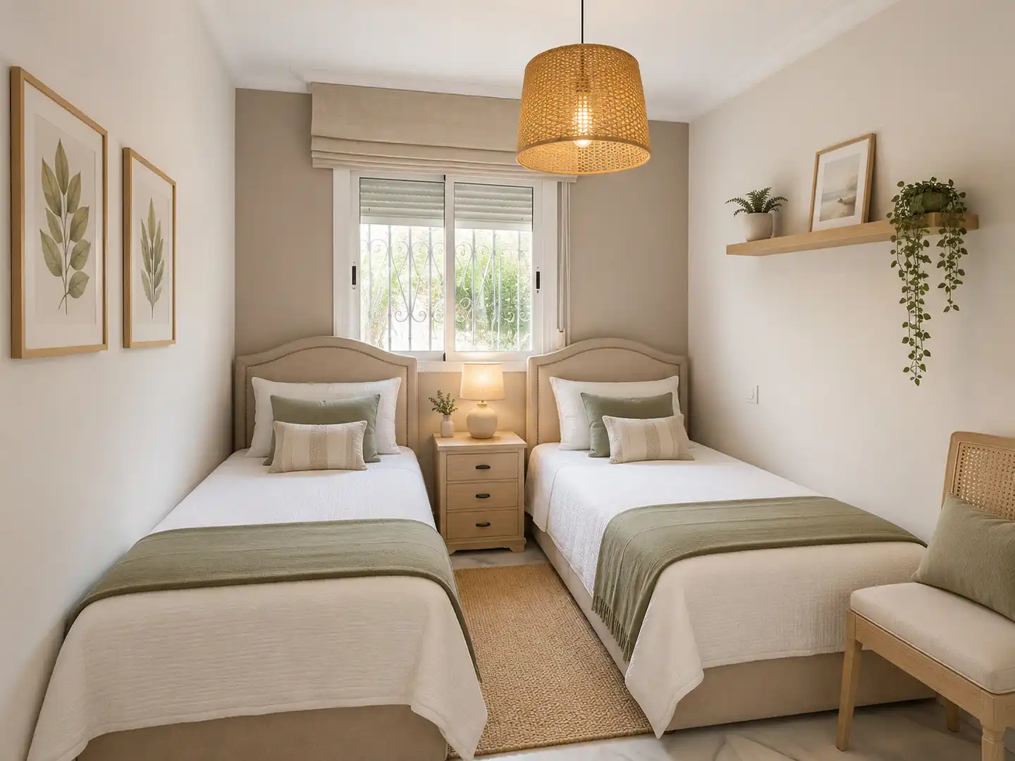 Bedroom of Flat for sale in Marbella  with Air Conditioner, Private garden and Terrace
