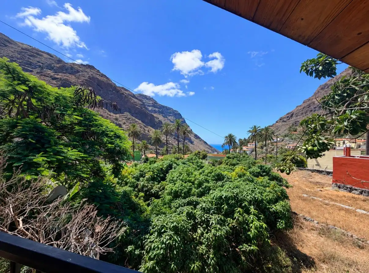 Vista exterior de Casa o chalet en venta en Valle Gran Rey con Jardín privado, Terraza y Amueblado