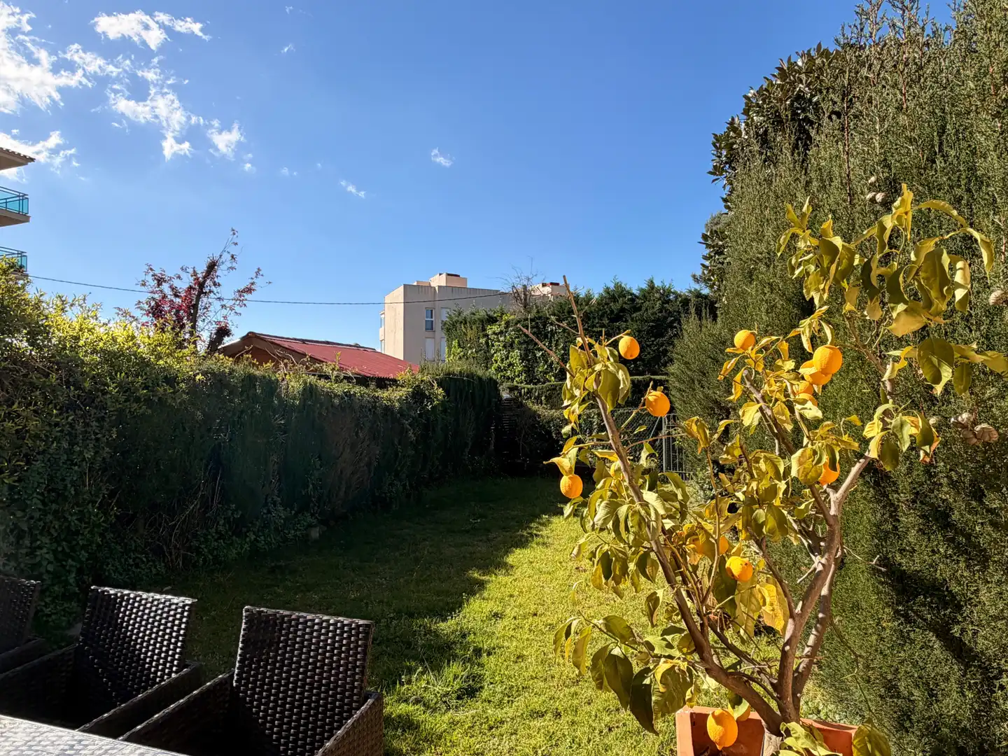 Jardí de Casa adosada en venda en Sant Feliu de Guíxols amb Calefacció, Jardí privat i Piscina