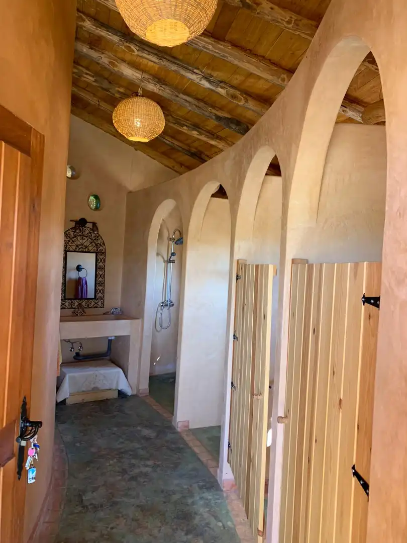 Baño de Finca rústica en venta en Torrenueva con Aire acondicionado, Calefacción y Jardín privado
