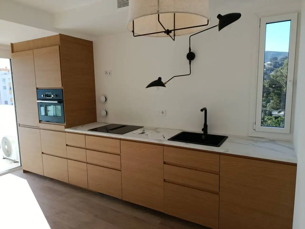 Cocina de Apartamento en venta en Calvià con Aire acondicionado, Terraza y Amueblado