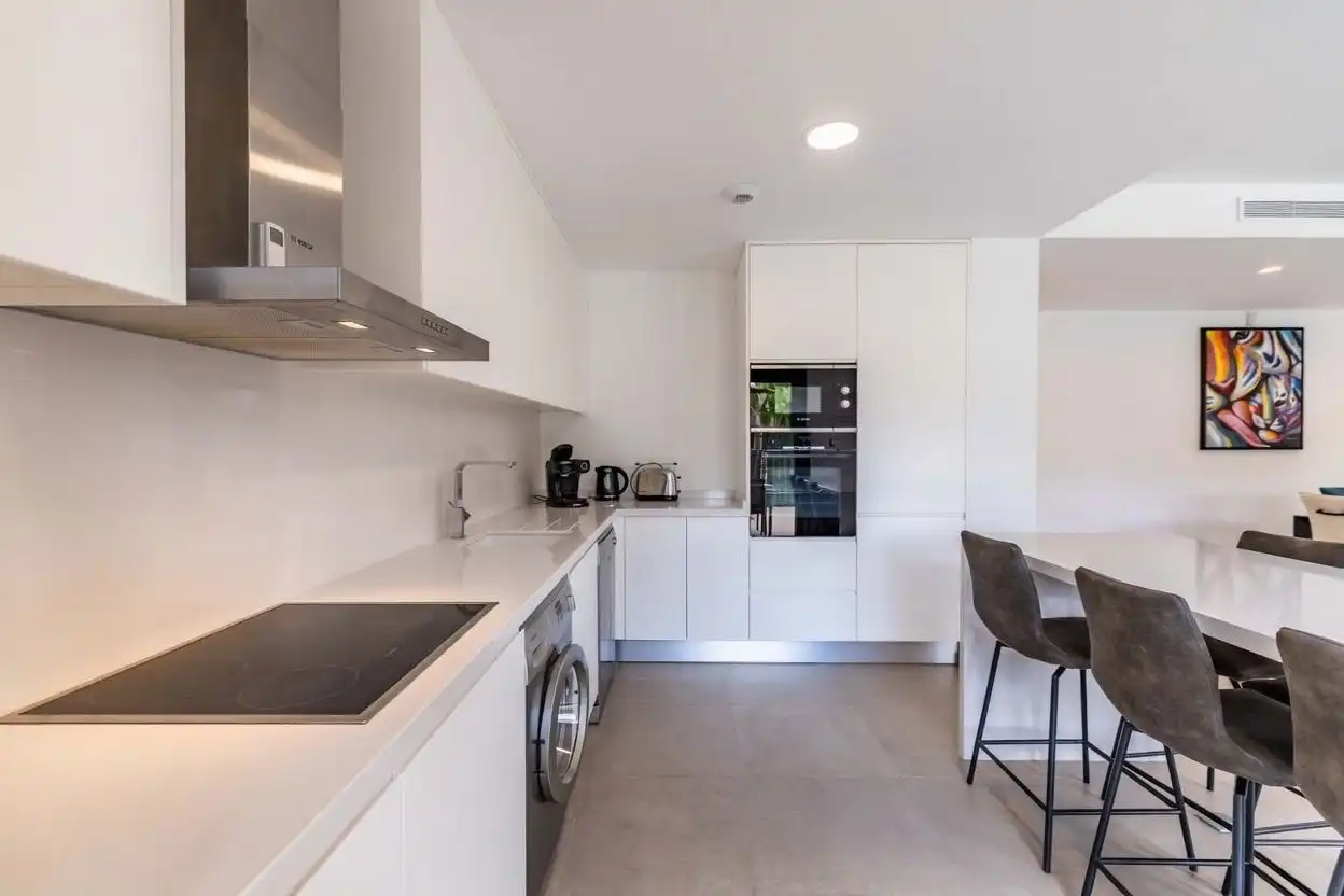 Cocina de Casa o chalet en venta en Pilar de la Horadada con Aire acondicionado, Calefacción y Jardín privado