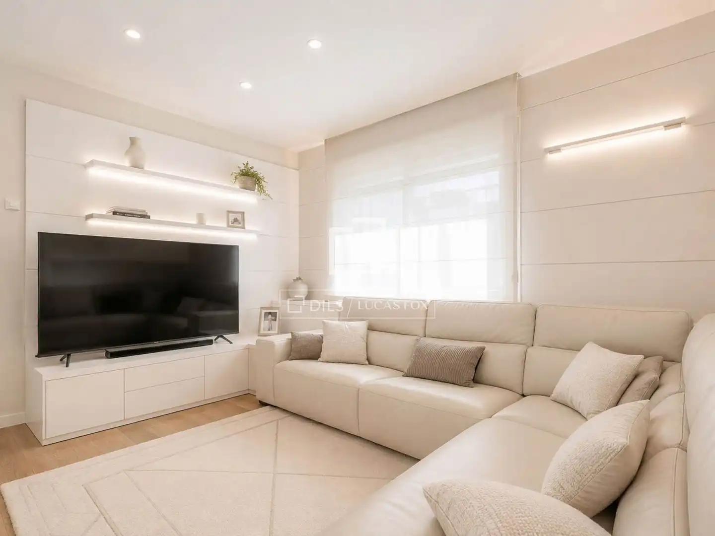 Wohnzimmer von Wohnung zum Verkauf in Sant Joan Despí mit Klimaanlage