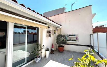 Terrassa de Casa o xalet en venda en Badalona amb Aire condicionat, Jardí privat i Terrassa