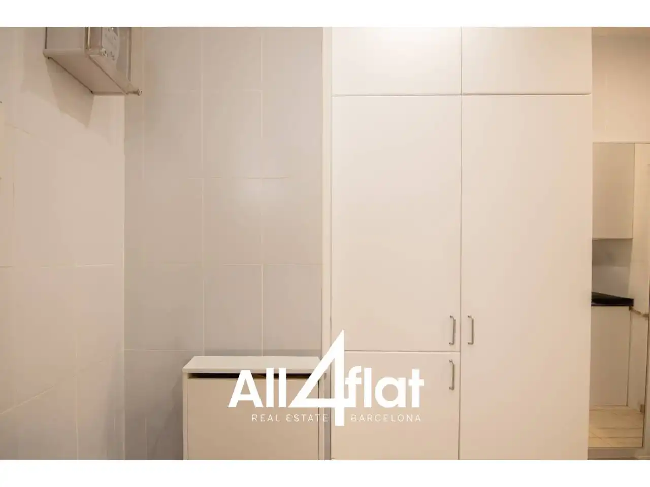 Bedroom of Flat for sale in Barcelona  with Air Conditioner, Furnished and Balcony