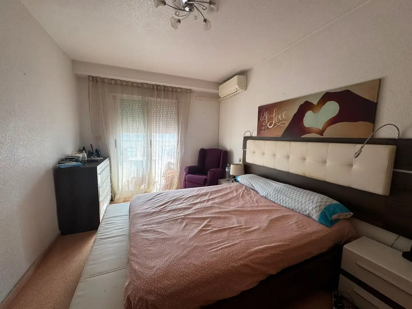 Bedroom of Flat for sale in Alicante / Alacant  with Air Conditioner, Heating and Storage room
