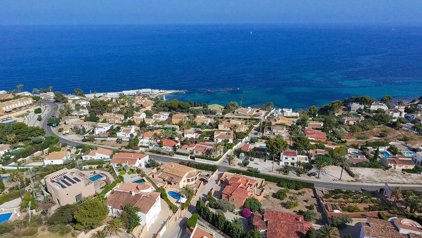 Exterior view of Houses for sale in Calpe / Calp  with Private garden, Storage room and Swimming Pool