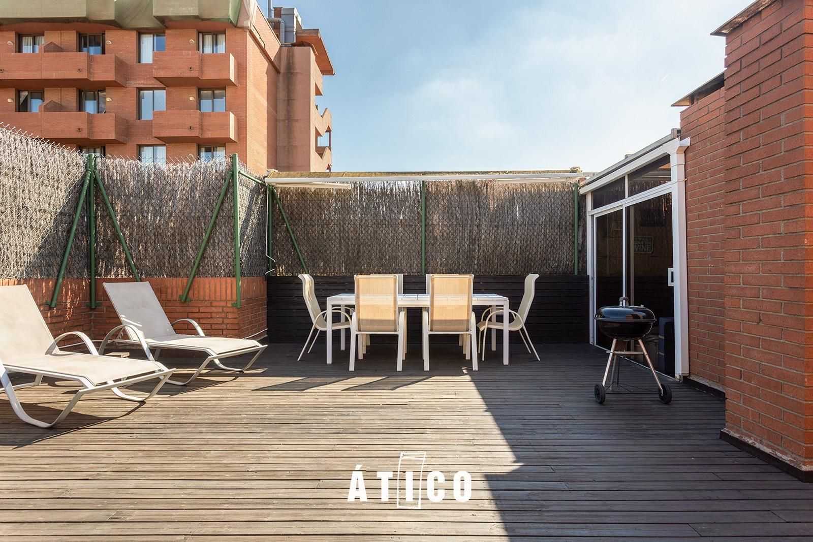 Terrace of Attic for sale in Sant Joan Despí  with Heating, Terrace and Balcony