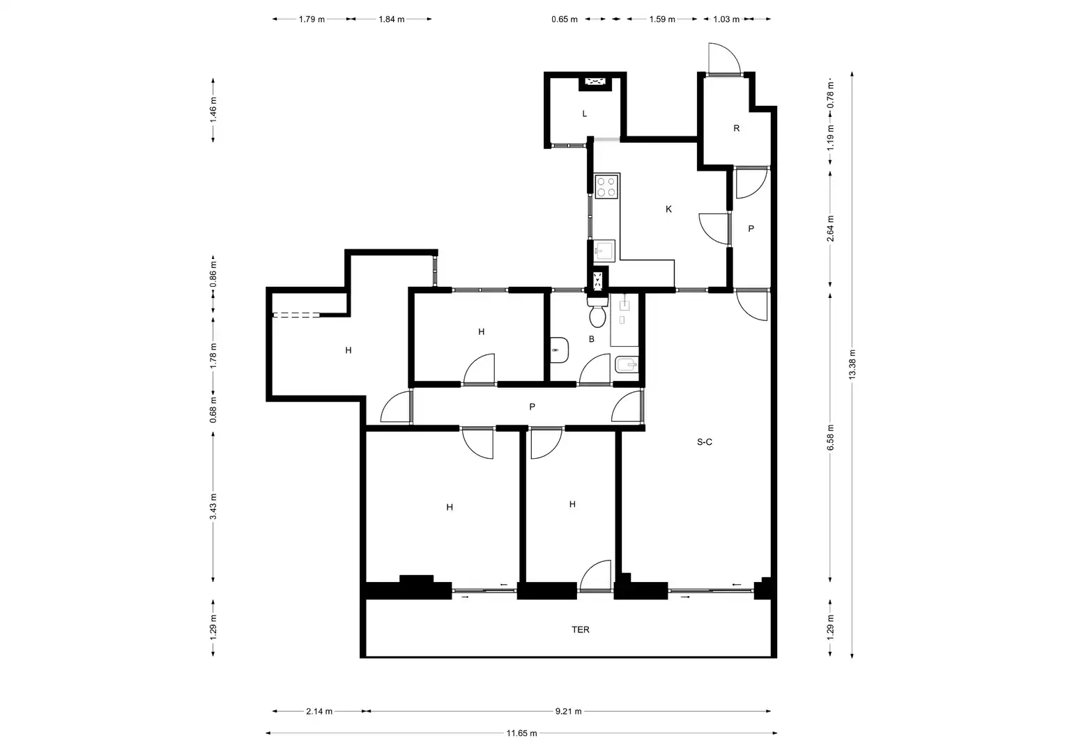 Piso en venta en MARE DE DEU DE LOURDES, La Serreta