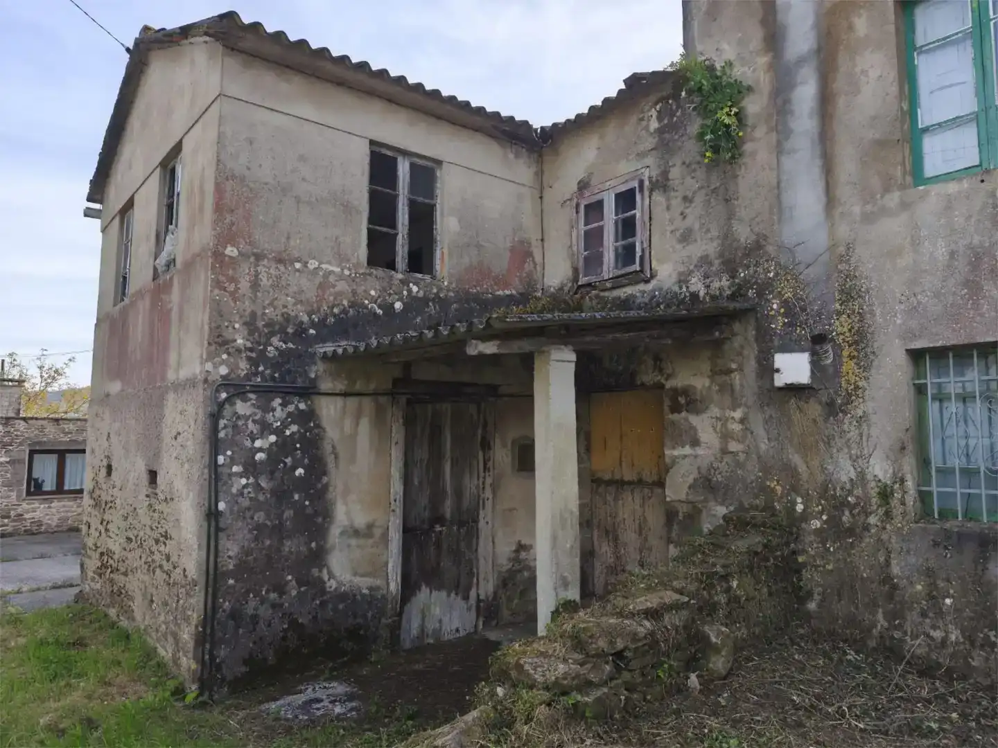 Vista exterior de Piso en venta en Miño