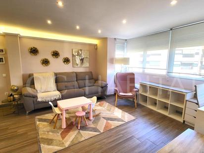 Living room of Flat for sale in  Valencia Capital  with Air Conditioner