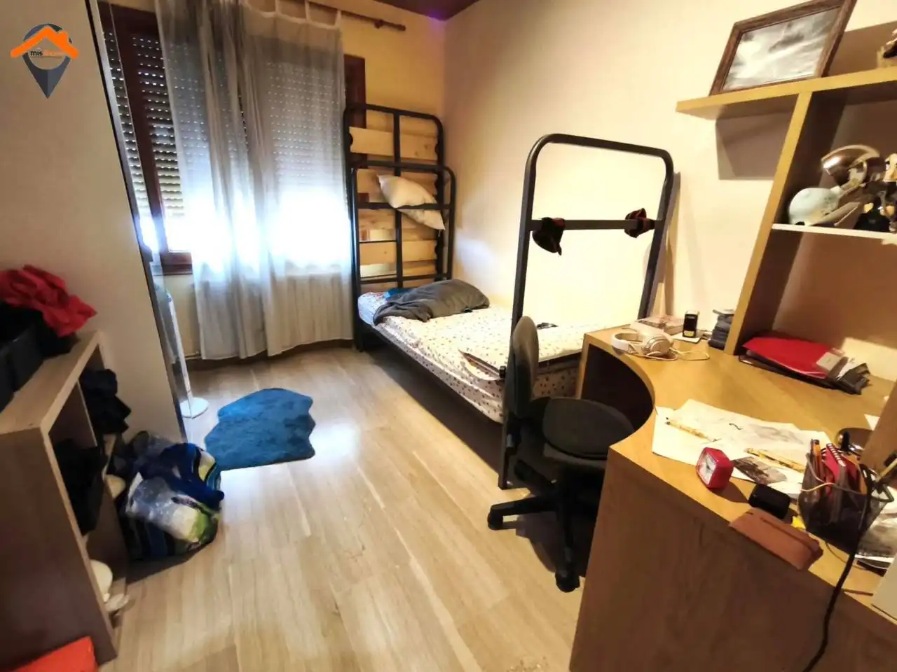 Schlafzimmer von Wohnung zum Verkauf in Sabadell mit Klimaanlage, Heizung und Parkett