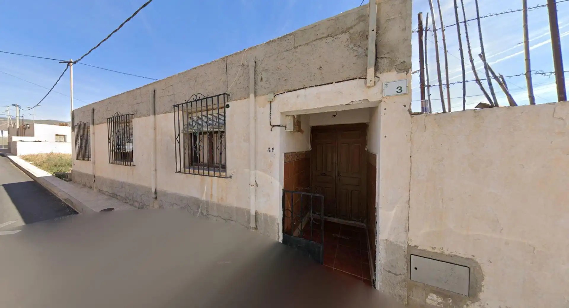 Vista exterior de Casa o xalet en venda en Vícar amb Jardí privat